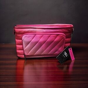 NWOT THINK ROYLN Pink Quilted Crossbody Bag
